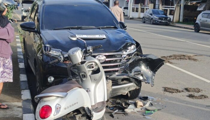 Dua Pengendara Motor Tewas Tabrak Mobil, Diduga Akibat Lampu Jalan ex Andalas Mati