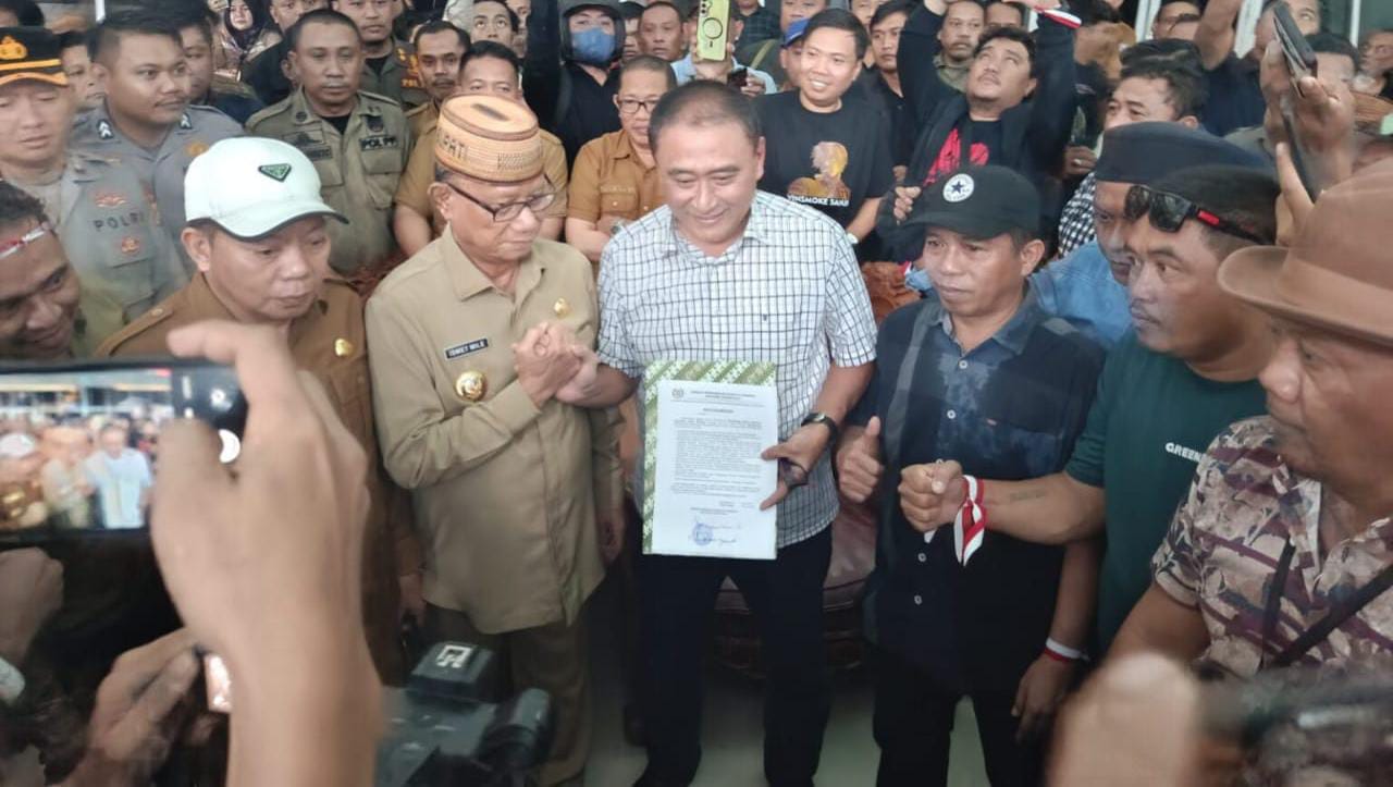 AMPERA Gelar Aksi Tolak PT Gorontalo Mineral, Deprov Gorontalo Dukung Tuntutan Penambang Rakyat