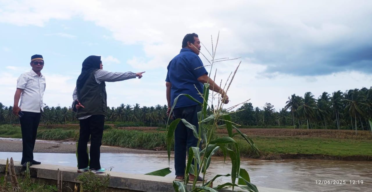 Komisi III Deprov Gorontalo Tinjau Progres Pembangunan Tanggul Sungai Randangan