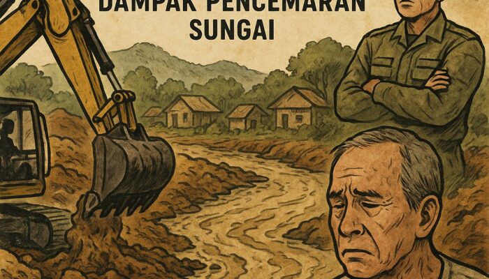 Sungai Andagile Tercemar, Dugaan PETI Libatkan Pemodal Besar dan Oknum Aparat