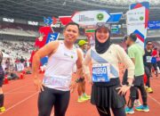 Dua Pelari Gorontalo Tuntaskan BTN Jakarta Internasional Marathon 2025, Bukti Semangat Tanpa Batas