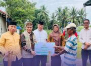 Kolaborasi Komisi III DPRD dan Baznas Bangun Rumah Warga Terdampak Relokasi di Tibawa