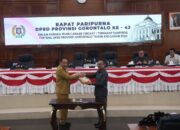 Ranperda APBD 2026 Disetujui Delapan Fraksi DPRD Gorontalo