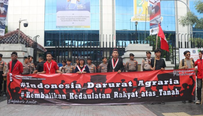 Bawa Isu Darurat Agraria, GMNI Desak Nusron Wahid Muncul