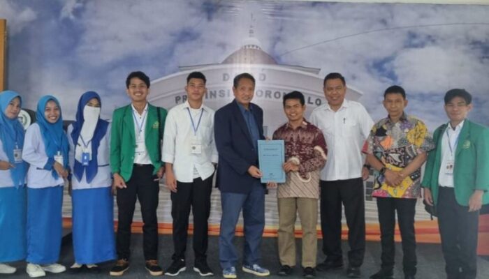 Mahasiswa IAIN Sultan Amai Gorontalo Jalani PPL di DPRD Provinsi Gorontalo