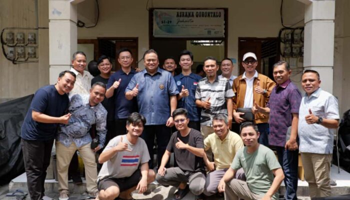 Rachmat Gobel Sambangi Asrama ST-29, Bawa Solusi Nyata untuk Mahasiswa Gorontalo di Jakarta