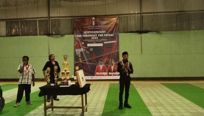 Ketua DPC GMNI Merauke Sampaikan Terima Kasih atas Suksesnya OKP Christmas Futsal Cup 2025 Merauke