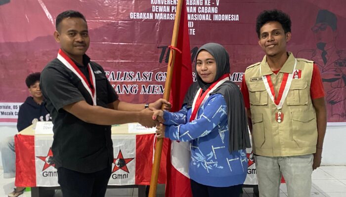 Nurfani Ici Pimpin GMNI Kota Ternate, Cetak Sejarah Ketua Perempuan Pertama