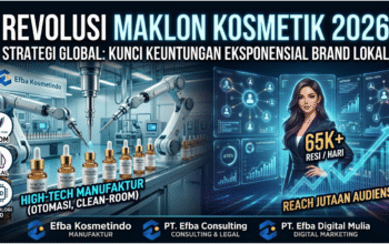 Dominasi Pasar Kosmetik 2026: Mengapa Maklon Kosmetik Bersama Efba Group Adalah Investasi Paling Logis
