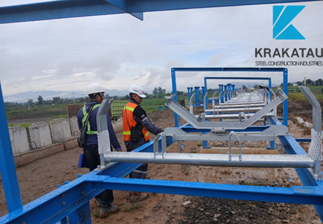 Proyek EPC Coal Handling Facility Inpit Conveyor Banko antara PT Krakatau Baja Konstruksi dan PT Adhi Karya (Persero) Tbk Rampung di Awal 2026
