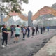 Pererat Kebersamaan, Manajemen BRI Region 6 Gelar Jogging Bersama di Kawasan TMII