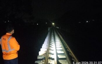 Keselamatan Prioritas Utama, KAI Daop 2 Bandung Pastikan Jalur Aman Pasca Gempa di Cianjur Keselamatan Prioritas Utama, KAI Daop 2 Bandung Pastikan Jalur Aman Pasca Gempa di Cianjur