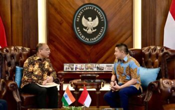 Dubes India Temui Seskab Teddy, Bahas Persiapan Kunjungan PM Narendra Modi ke Indonesia Dubes India Temui Seskab Teddy, Bahas Persiapan Kunjungan PM Narendra Modi ke Indonesia
