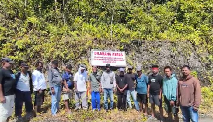 Pasang Sasi, Masyarakat Desa Larat Tegas Menolak Kehadiran (PT BBA)
